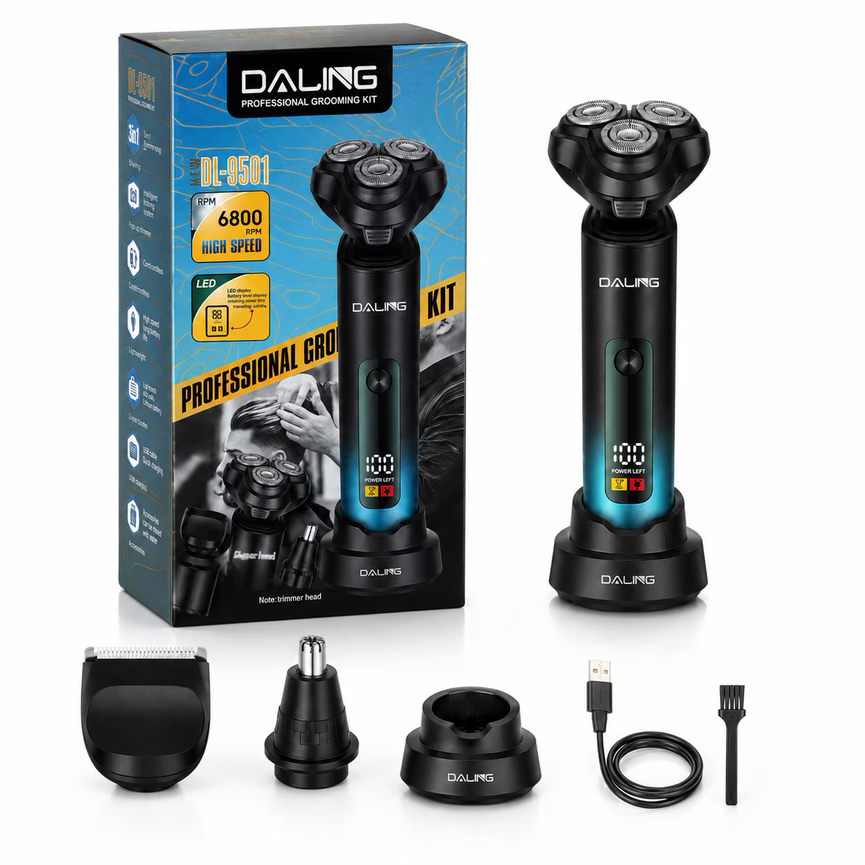 Daling Professional Mens Grooming Kit