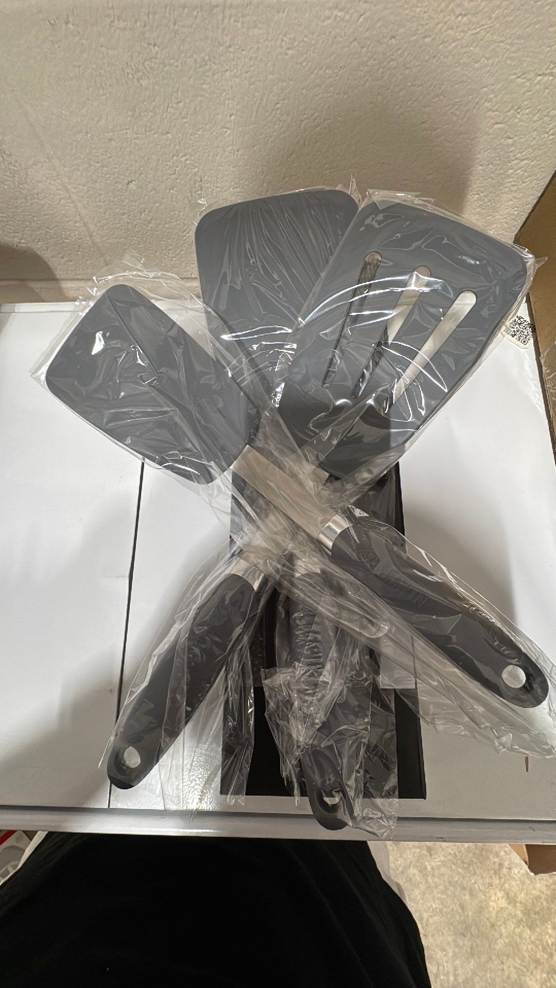 Silicone Spatula Set, Heat Resistant GREY