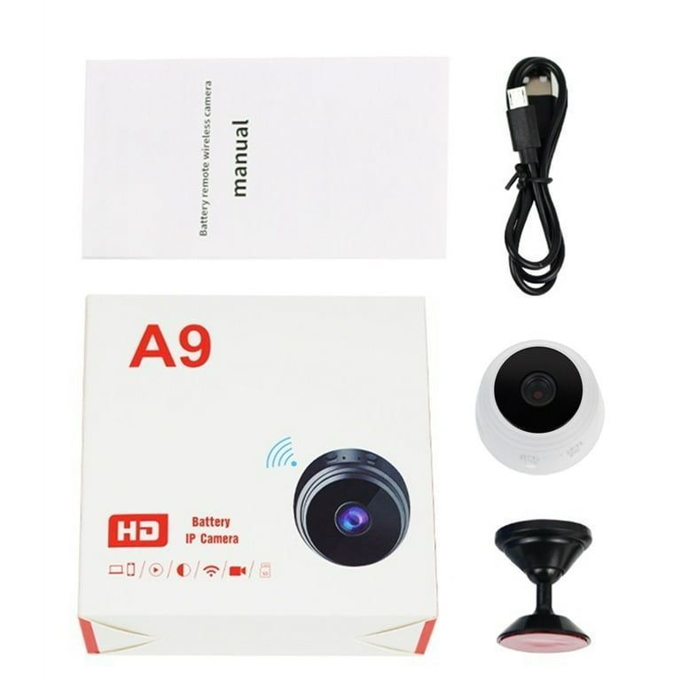1080P WiFi Camera for Home and Surveillance Hidden -Style Network Camera with Night Internal/External Use