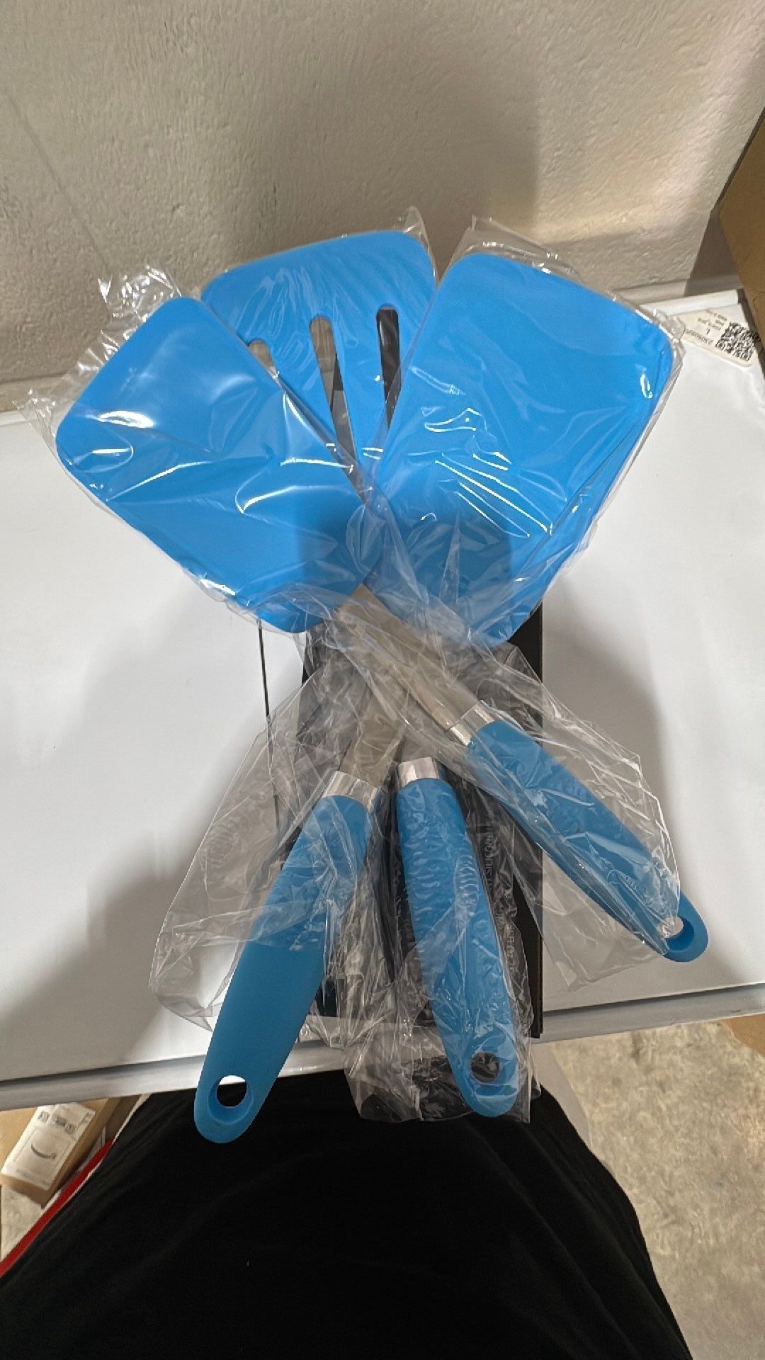 Silicone Spatula Set, Heat Resistant BLUE