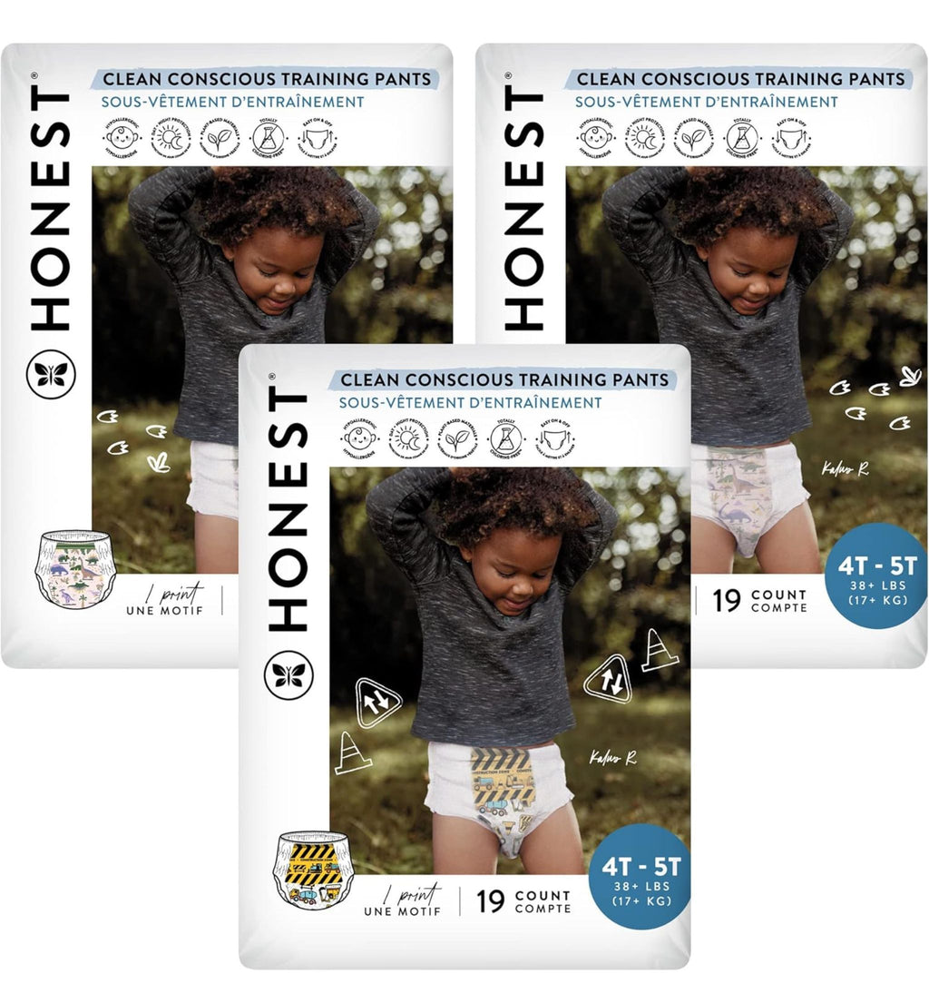 The Honest Company Clean Conscious Training Pants | Plant-Based, Sustainable Diapers