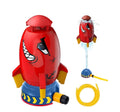 Water Rocket Sprinkler for Kids, Outdoor Sprinkler Rocket Launcher Toy for Backyard, Summer Water Toys for Kids