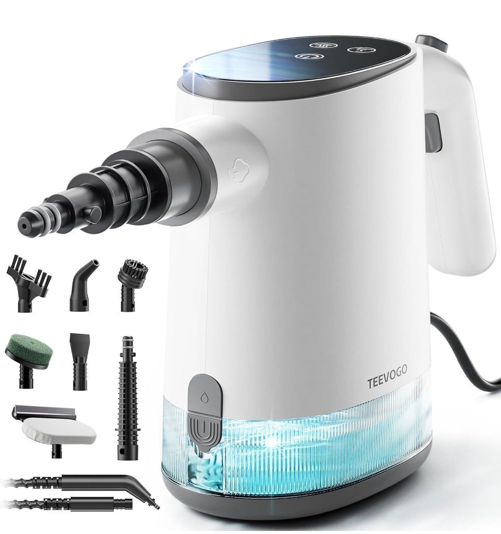 Handheld Steam Cleaner, 15s Fast Heating, Adjustable Steam, 650mL Large Water Tank