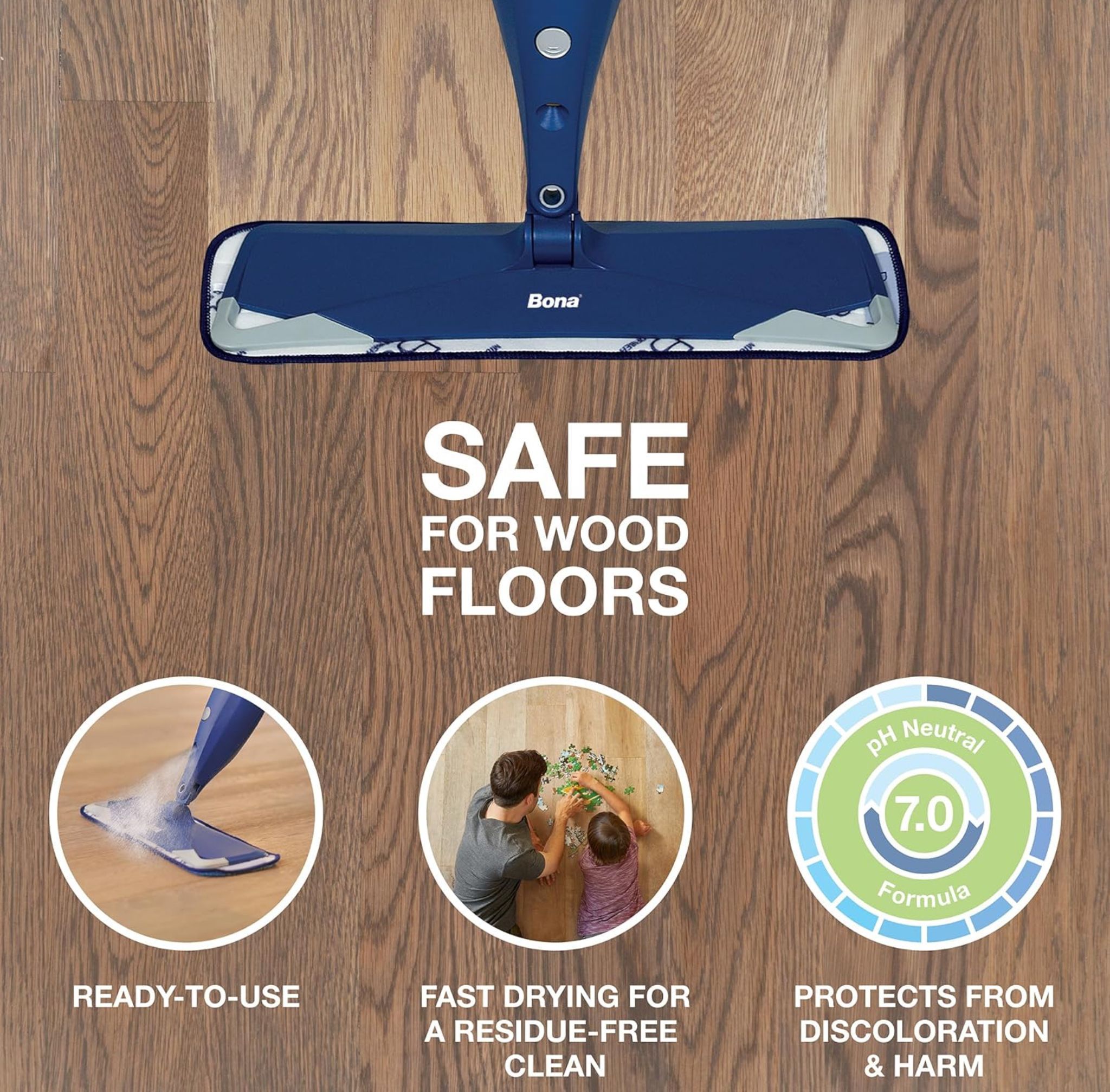 Bona Hardwood Floor Cleaner Refill - 128 fl oz