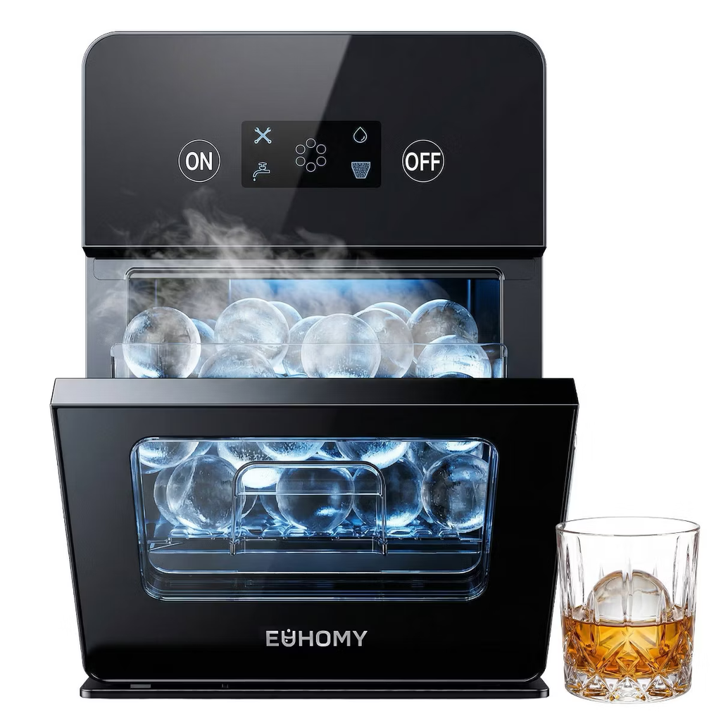 $399 EUHOMY Portable Sphere Ice Maker IM024-SBL