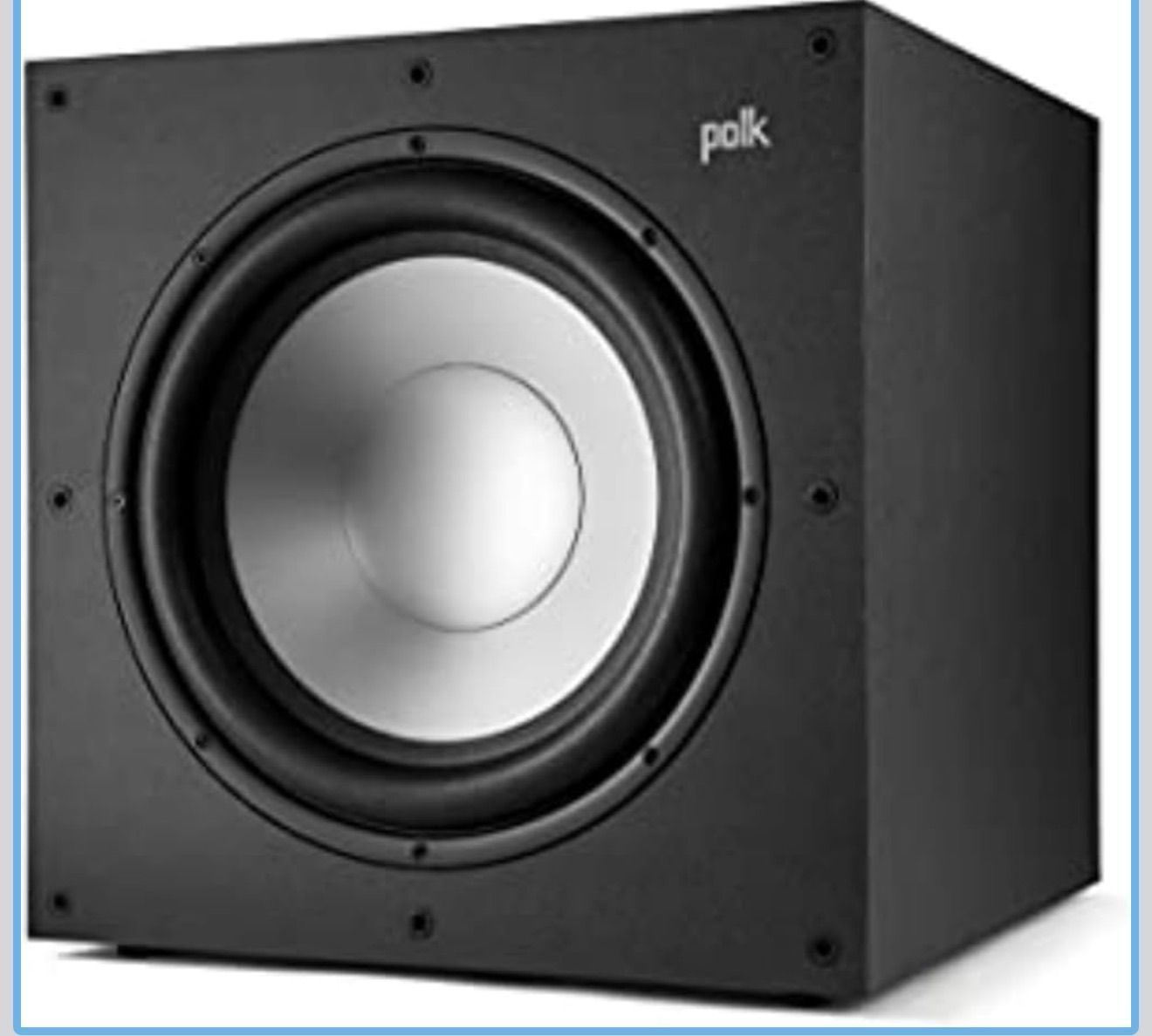 Polk Monitor XT12 Powered Sub - 12" Balanced Woofer & 100W Class A/B Amplifier