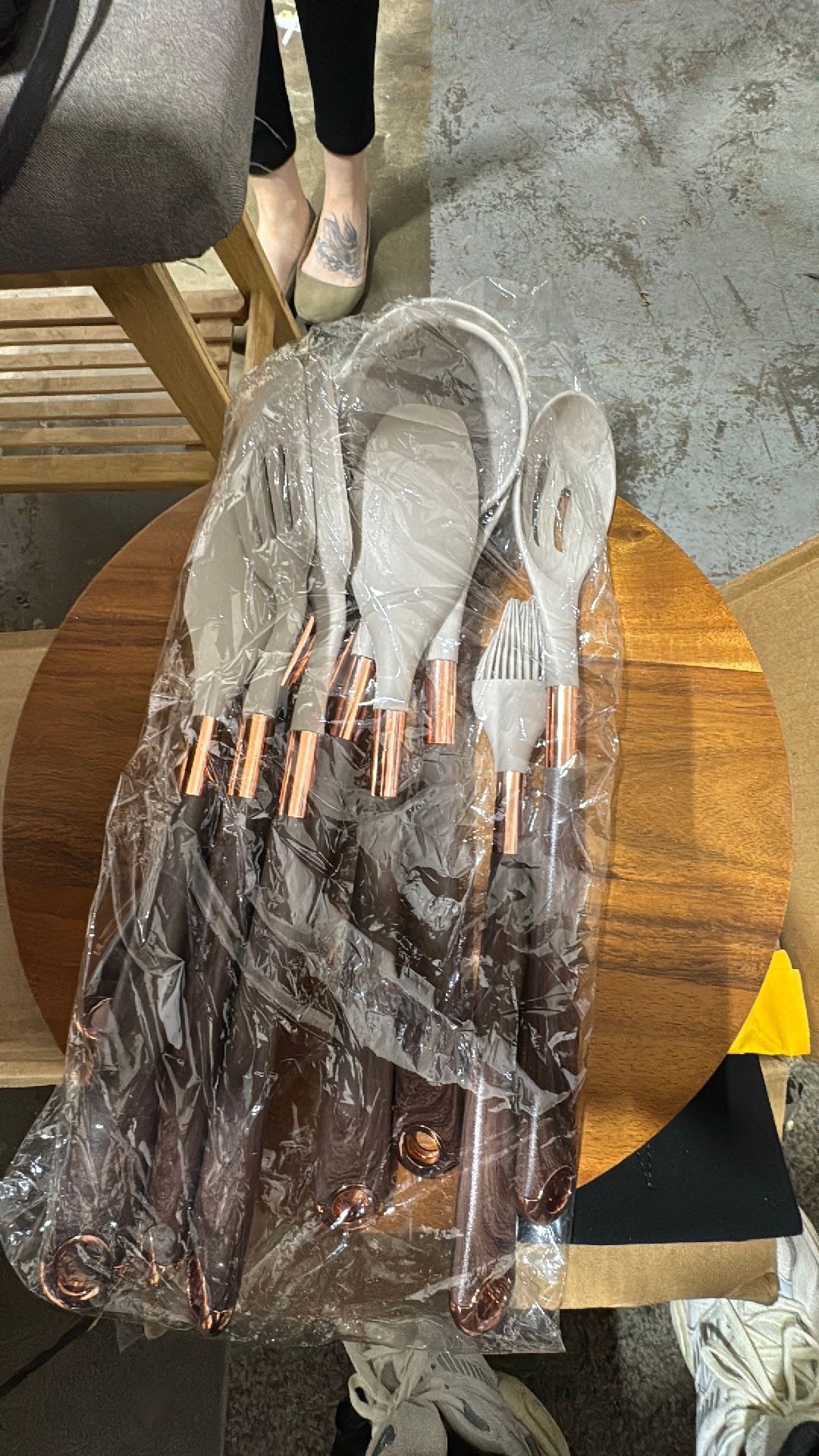 Rose Gold 10pc Utensils
