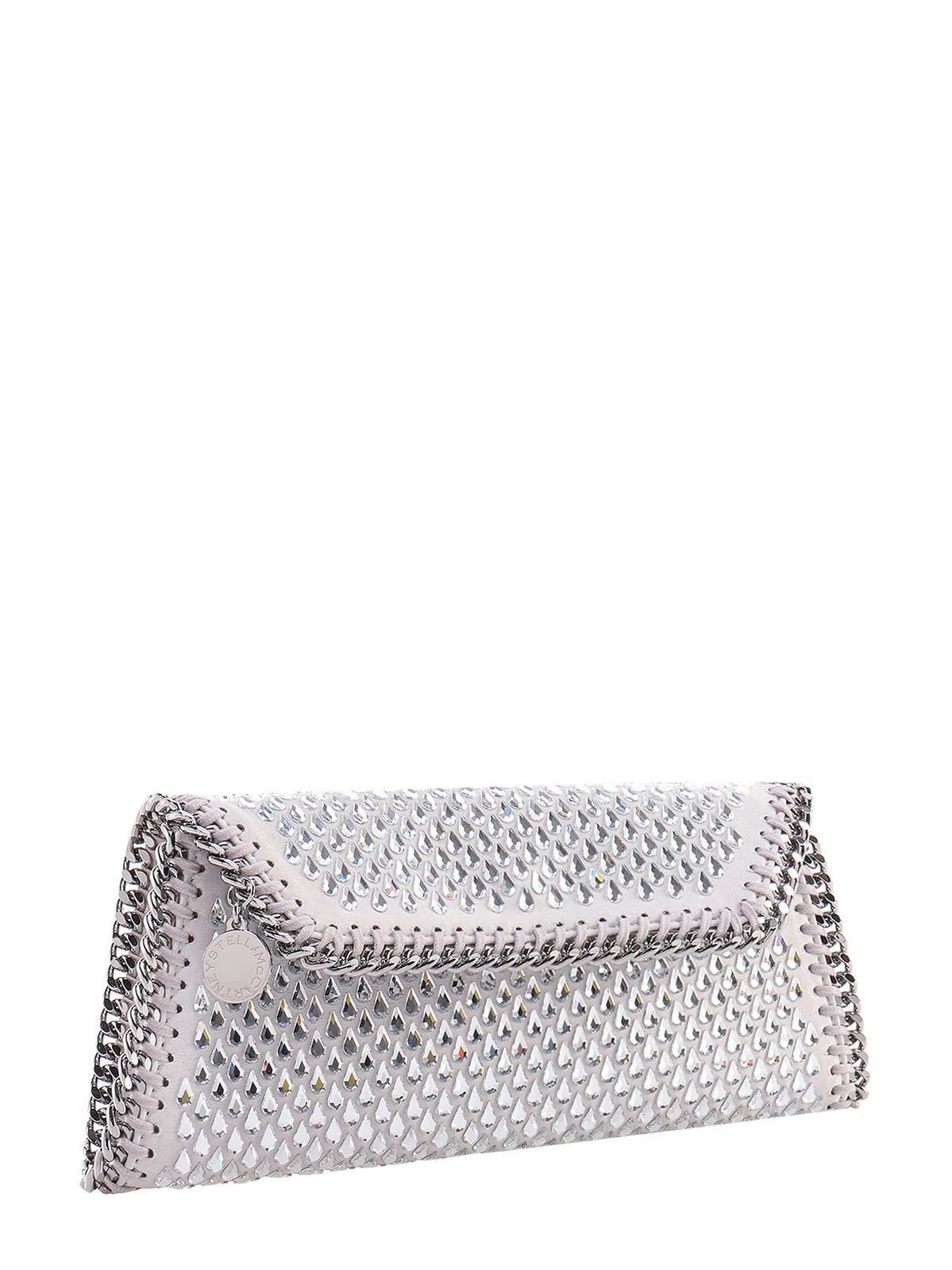 Stella McCartney Falabella Embellished Clutch