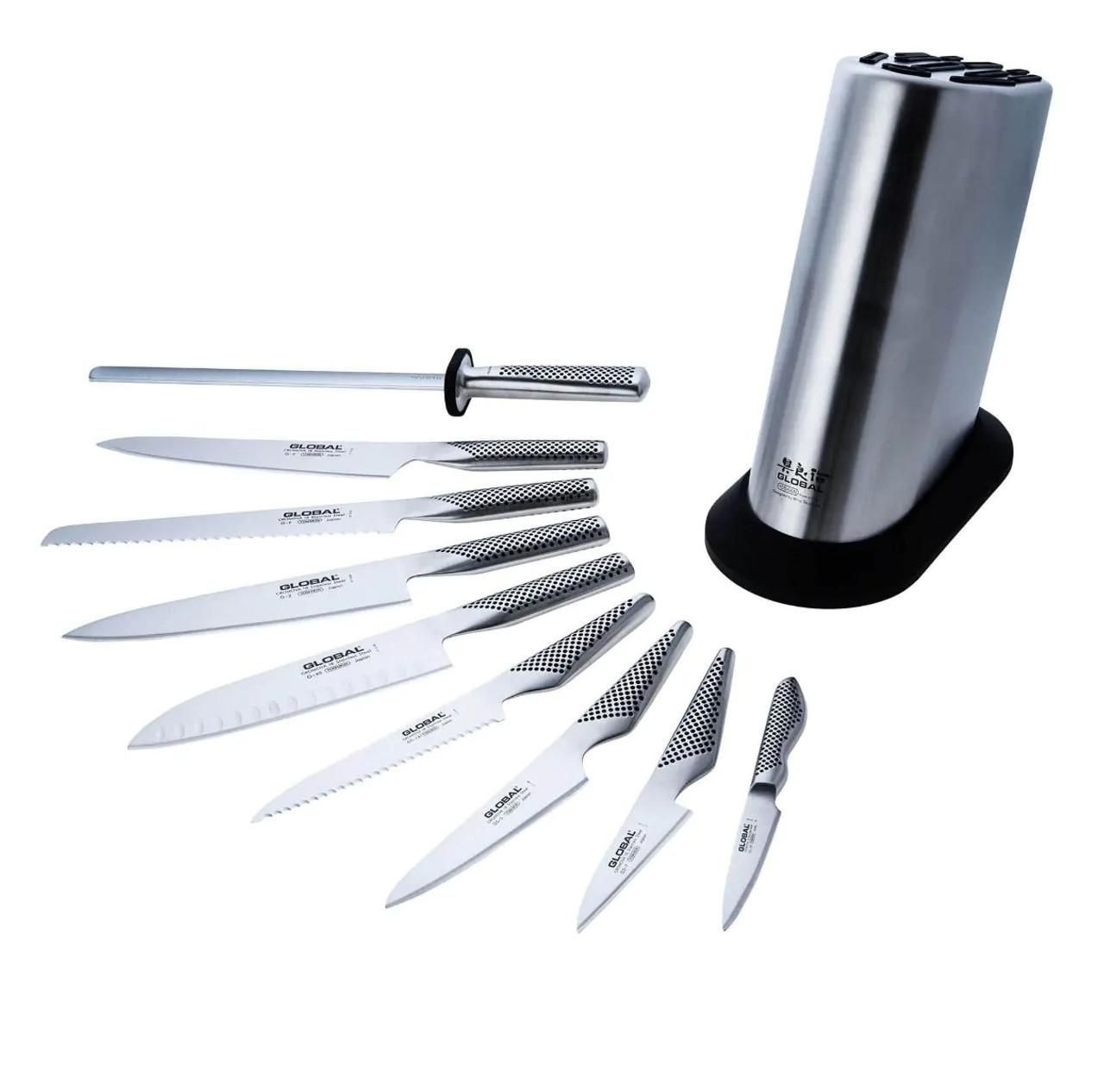 $700 Global 10 Piece Classic Knife Block Set