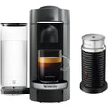 Nespresso by De'Longhi Vertuo Plus Deluxe Coffee And Espresso Maker Titan With Aeroccino Milk Frother