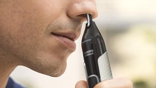 Philips Norelco Electric Nose Trimmer 5000, One Size, Silver