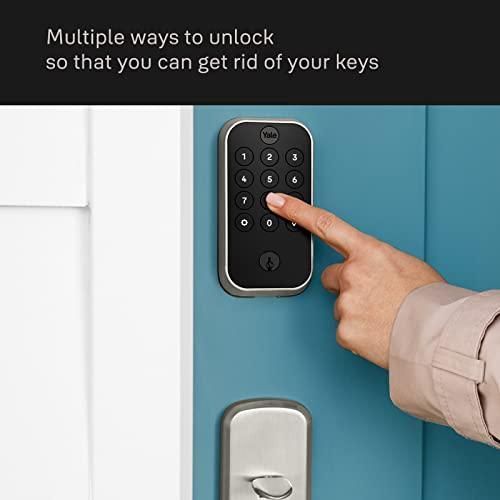 $259 Yale Assure Lock 2 Matte Black Zinc Electronic Keypad Entry Lock
