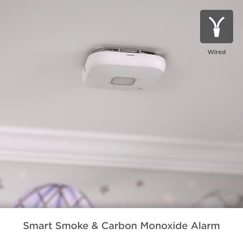First Alert SC5 Hardwire Smart 2-in-1 Smoke and CO Alarm with Voice Alerts and Battery Backup