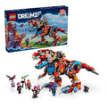LEGO DREAMZzz Cooper’s Robot Dinosaur C-Rex Toy  Transforms from a Pterodactyl to a T-Rex  71484