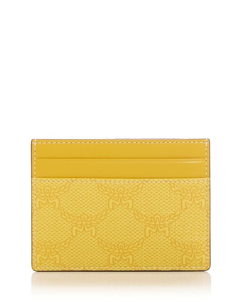 MCM Himmel Lauretos Faux Leather Card Case