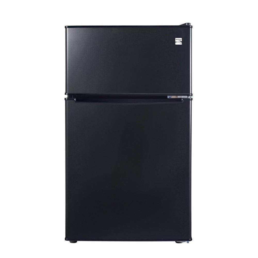 Kenmore 3.1 Cu-ft Refrigerator - Black: Energy Star Certified, Mini Fridge for Dorm, Manual Defrost, Adjustable Shelves