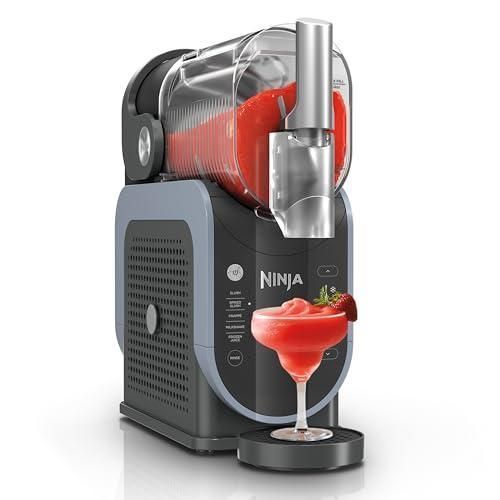 Ninja Slushi 5-in-1 Professional Frozen Drink Maker with 5 Preset Programs, 88oz FS301: Metal & Plas