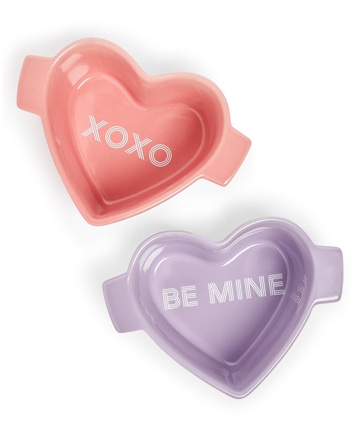The Cellar 2-Pc. Heart Stoneware Cocotte Set, Exclusively at Macy's