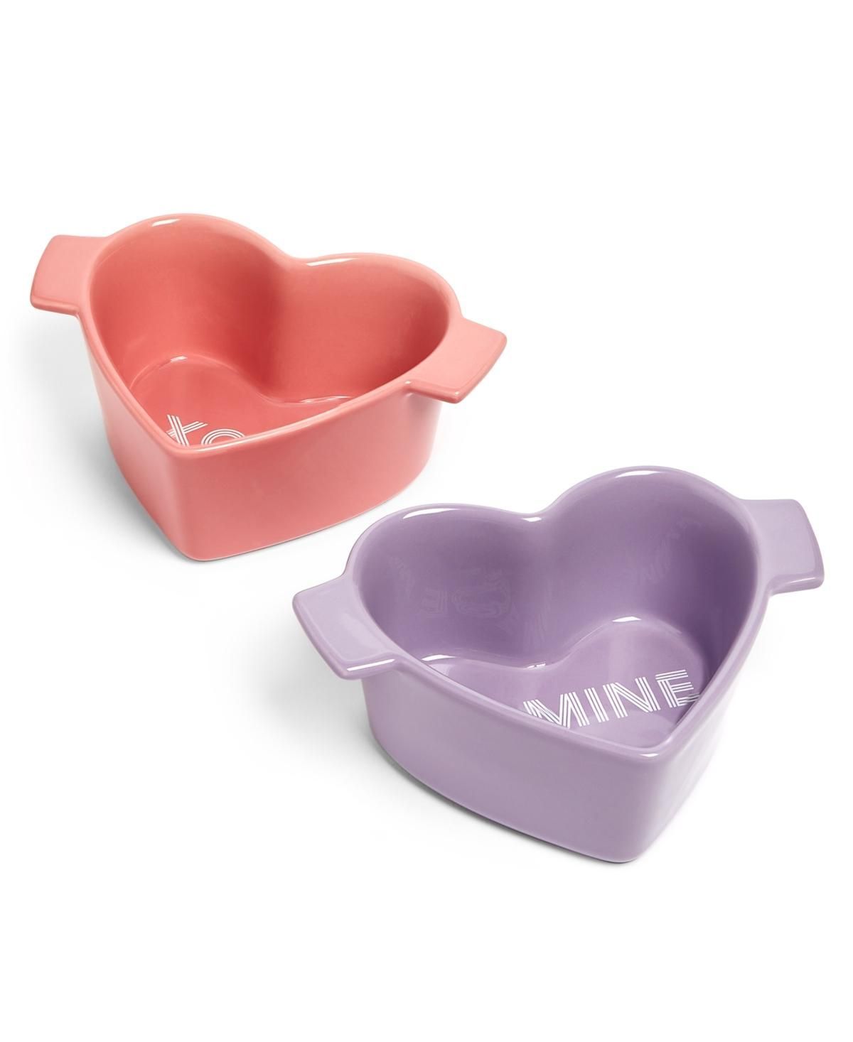 The Cellar 2-Pc. Heart Stoneware Cocotte Set, Exclusively at Macy's