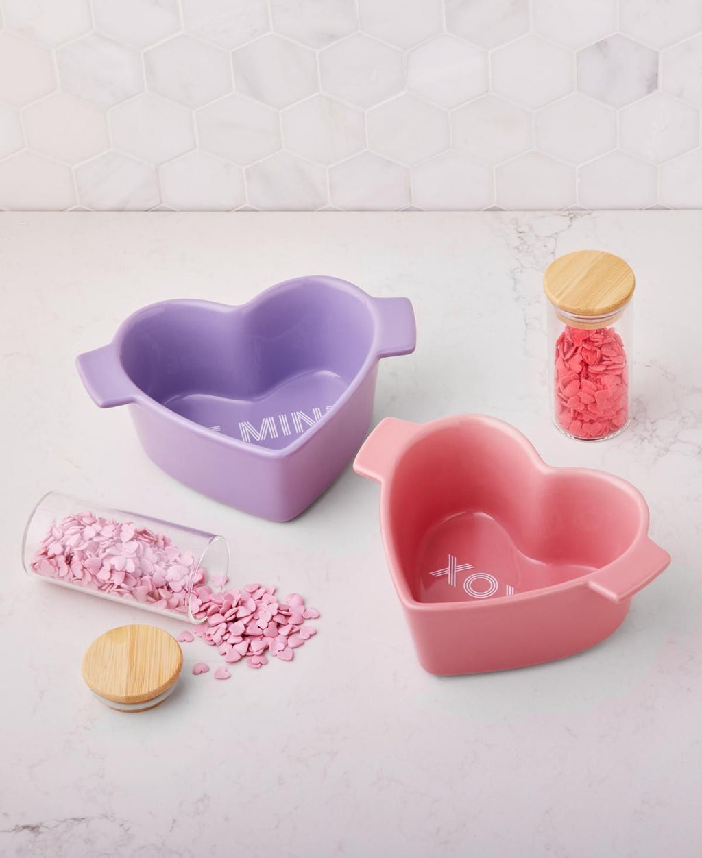 The Cellar 2-Pc. Heart Stoneware Cocotte Set, Exclusively at Macy's