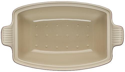 Le Creuset Heritage Stoneware 4.5 Quart Deep Baker with Lid - Cerise