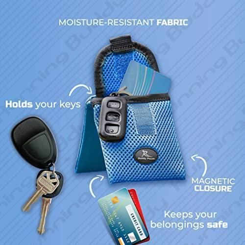 Running Buddy Magnetic Buddy Pouch - Beltless, Water-Resistant & Magnetic Closure