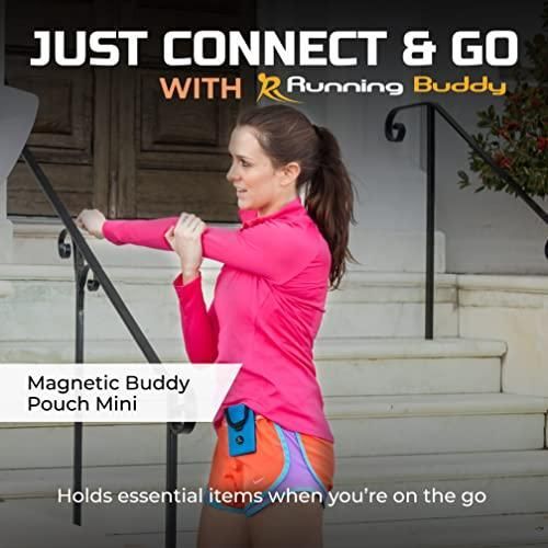 Running Buddy Magnetic Buddy Pouch - Beltless, Water-Resistant & Magnetic Closure