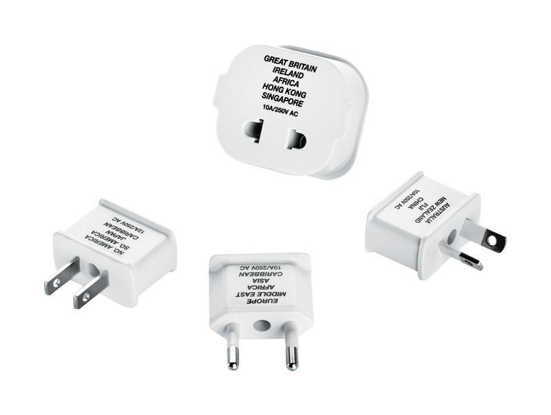 Travel Smart by Conair Worldwide Adapter Plug Set With Type A/b/c/e/f/g Compatibility