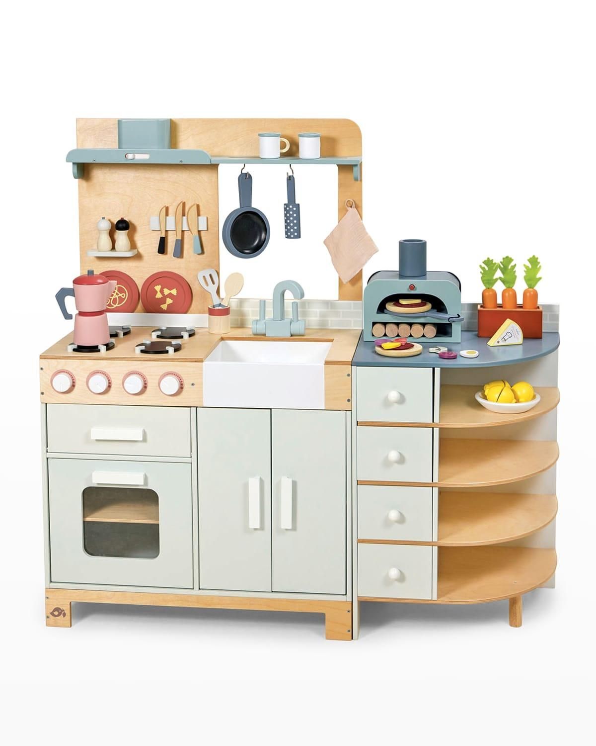 CrateKids Tender Leaf Toys La Fiamma Grand Kitchen - Ages 3+